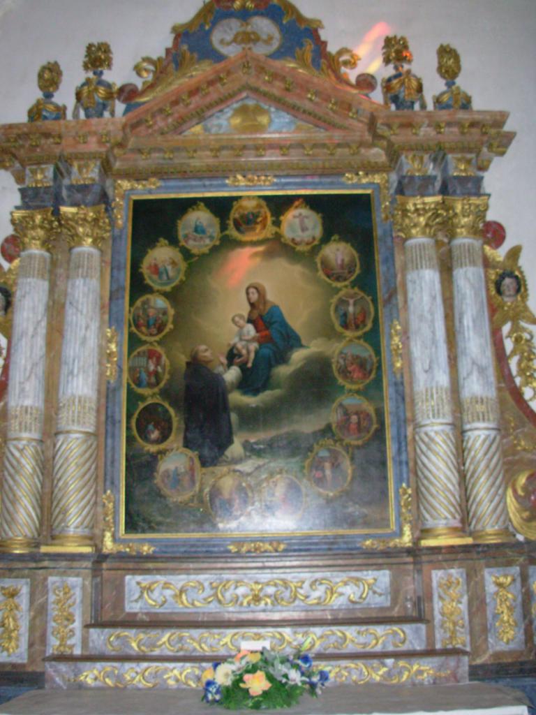 Le retable du Rosaire